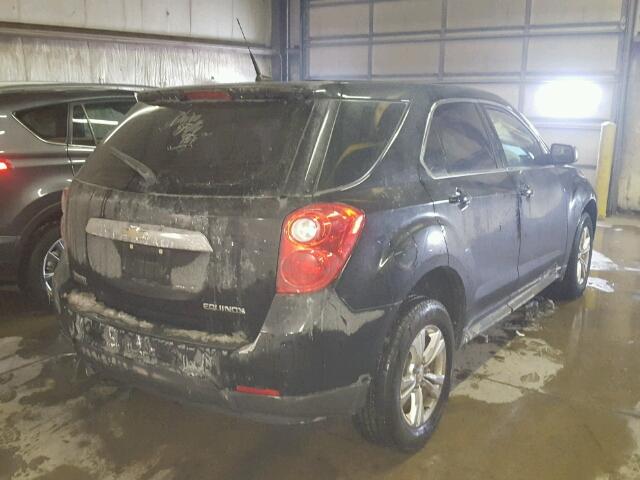 2GNALBEC7B1199041 - 2011 CHEVROLET EQUINOX LS BLACK photo 4