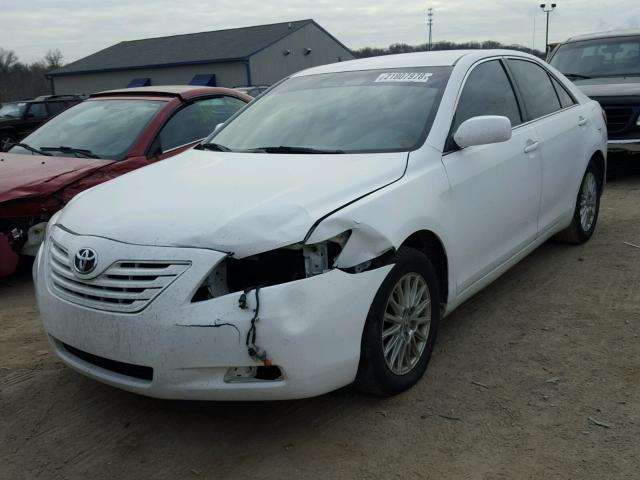 4T1BE46K97U685401 - 2007 TOYOTA CAMRY NEW WHITE photo 2