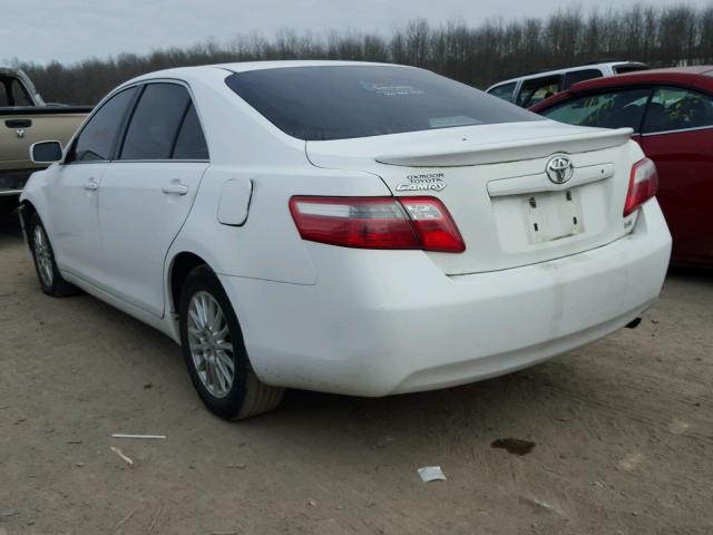 4T1BE46K97U685401 - 2007 TOYOTA CAMRY NEW WHITE photo 3