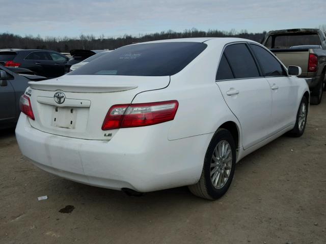 4T1BE46K97U685401 - 2007 TOYOTA CAMRY NEW WHITE photo 4