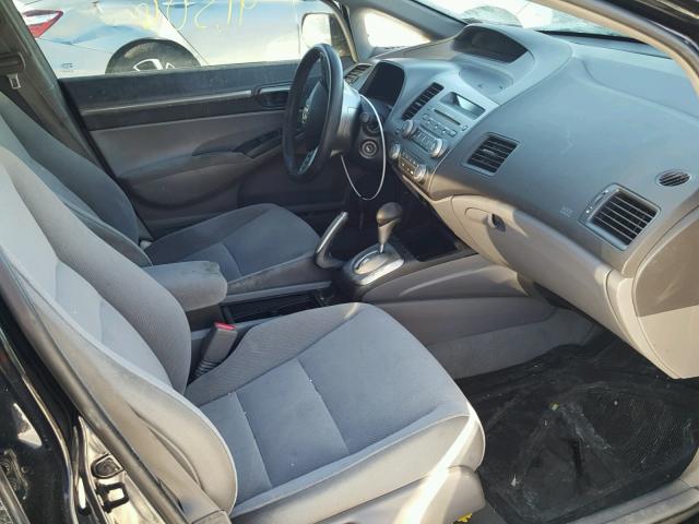 1HGFA16877L134539 - 2007 HONDA CIVIC EX 黑色 照片 5
