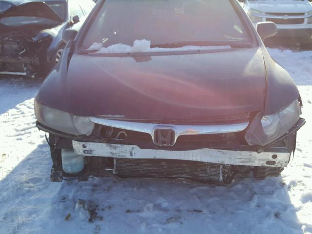 1HGFA16877L134539 - 2007 HONDA CIVIC EX 黑色 照片 9