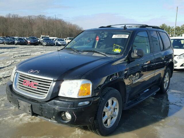 1GKDT13S262201363 - 2006 GMC ENVOY BLACK photo 2