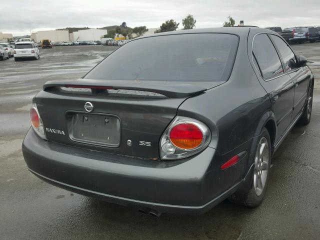 JN1DA31A13T439320 - 2003 NISSAN MAXIMA GLE GRAY photo 4