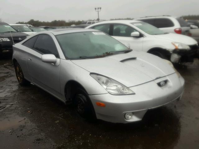 JTDDR32T130144337 - 2003 TOYOTA CELICA GT GRAY photo 1