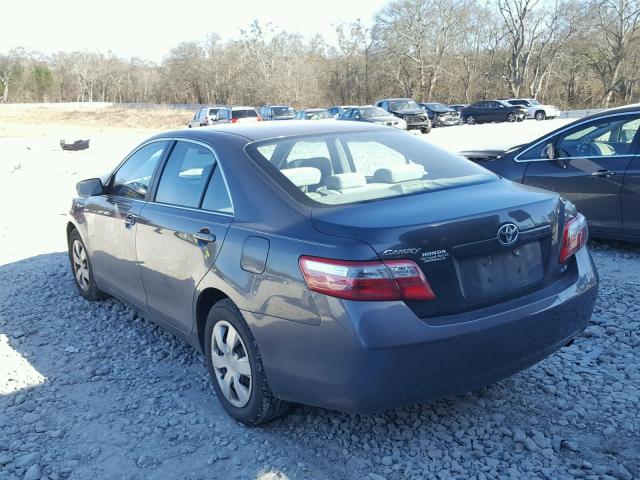 4T1BE46K48U243840 - 2008 TOYOTA CAMRY CE GRAY photo 3