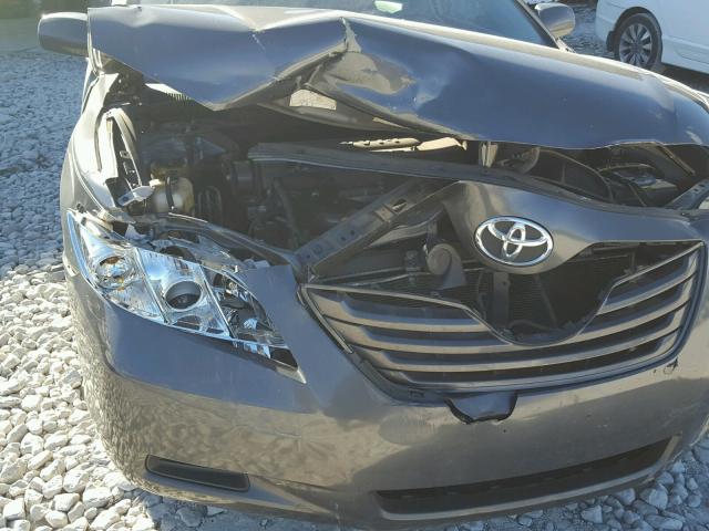 4T1BE46K48U243840 - 2008 TOYOTA CAMRY CE GRAY photo 9