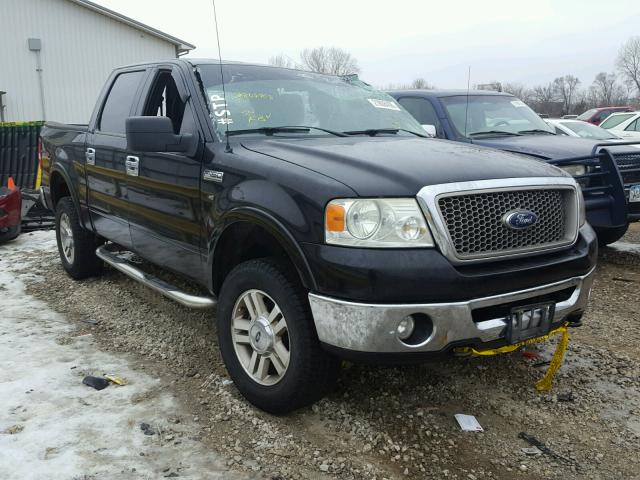 1FTPW14V66FB78638 - 2006 FORD F150 SUPER BLACK photo 1