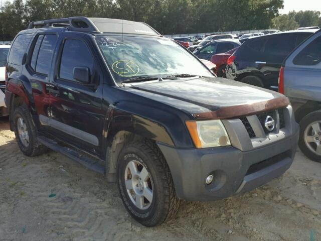 5N1AN08W35C613973 - 2005 NISSAN XTERRA OFF BLACK photo 1