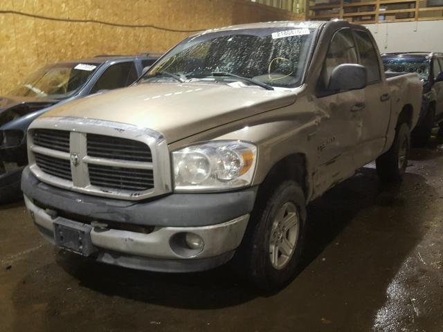 1D7HU18207J602717 - 2007 DODGE RAM 1500 S GOLD photo 2