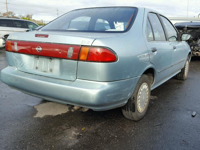 1N4AB41D3VC755954 - 1997 NISSAN SENTRA XE BLUE photo 4