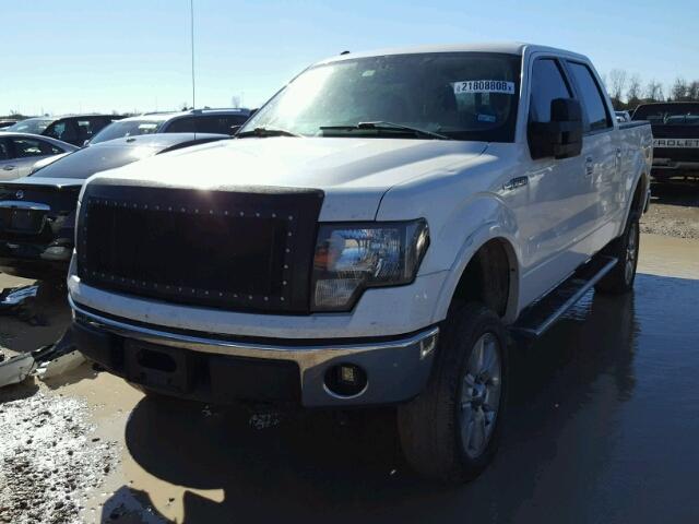 1FTFW1EV8AFB74822 - 2010 FORD F150 SUPER WHITE photo 2