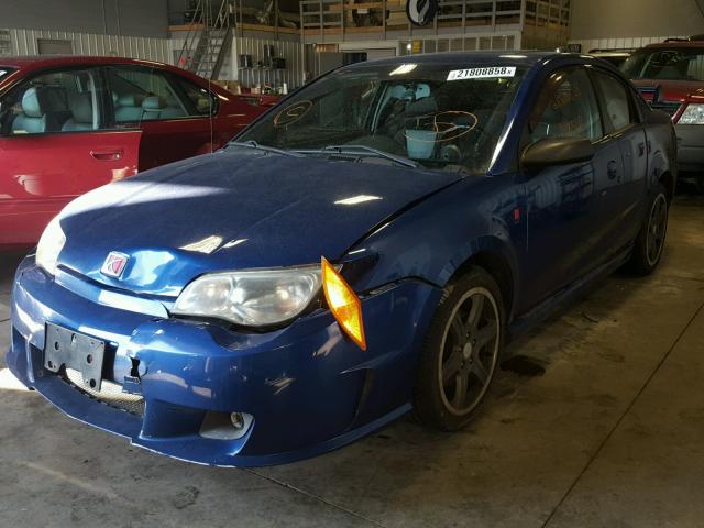 1G8AY14P16Z130717 - 2006 SATURN ION REDLIN BLUE photo 2