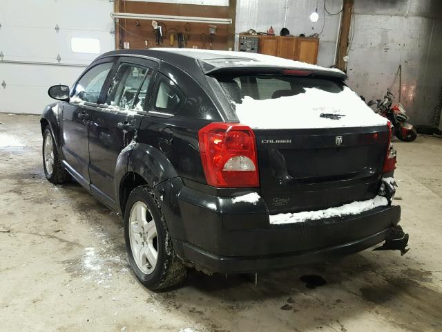 1B3HB28B68D678899 - 2008 DODGE CALIBER BLACK photo 3