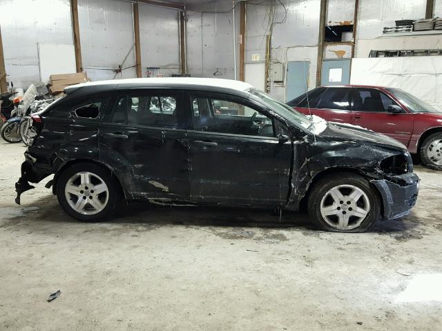 1B3HB28B68D678899 - 2008 DODGE CALIBER BLACK photo 9