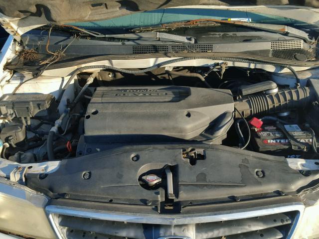 5FNRL18982B055789 - 2002 HONDA ODYSSEY EX WHITE photo 7