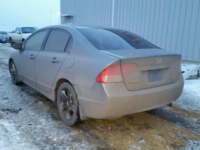 2HGFA16517H025111 - 2007 HONDA CIVIC LX SILVER photo 3