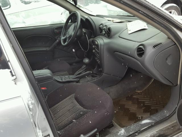 1G2NF52E83C100879 - 2003 PONTIAC GRAND AM S SILVER photo 5