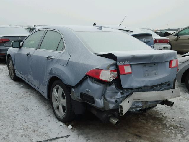 JH4CU26699C026003 - 2009 ACURA TSX BLUE photo 3