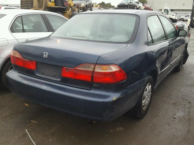 1HGCF8546XA144891 - 1999 HONDA ACCORD DX BLUE photo 4