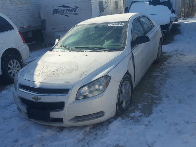 1G1ZG57B28F201620 - 2008 CHEVROLET MALIBU LS WHITE photo 2