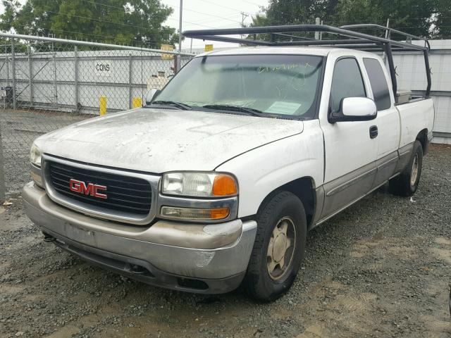 2GTEC19T2Y1179979 - 2000 GMC NEW SIERRA WHITE photo 2