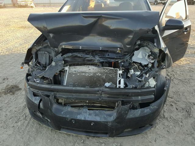 KL1TD56667B121597 - 2007 CHEVROLET AVEO BASE Szary zdjęcie 7