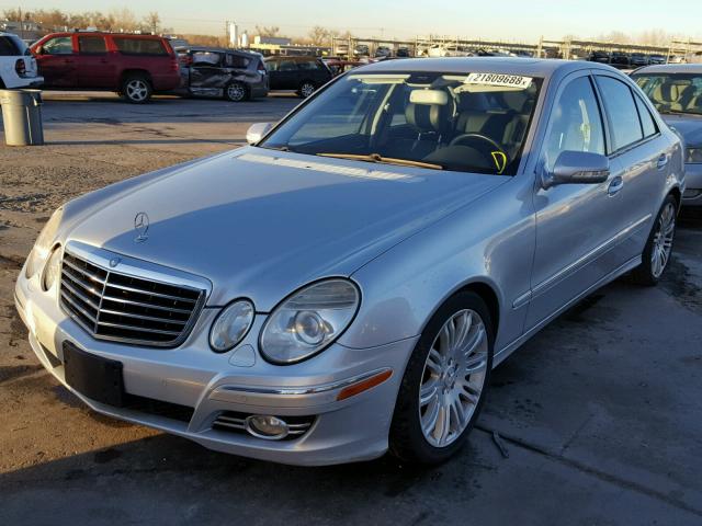 WDBUF56X57B025216 - 2007 MERCEDES-BENZ E 350 WHITE photo 2