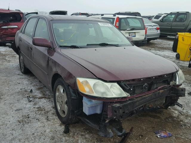 4T1BF28B94U369684 - 2004 TOYOTA AVALON XL MAROON photo 1