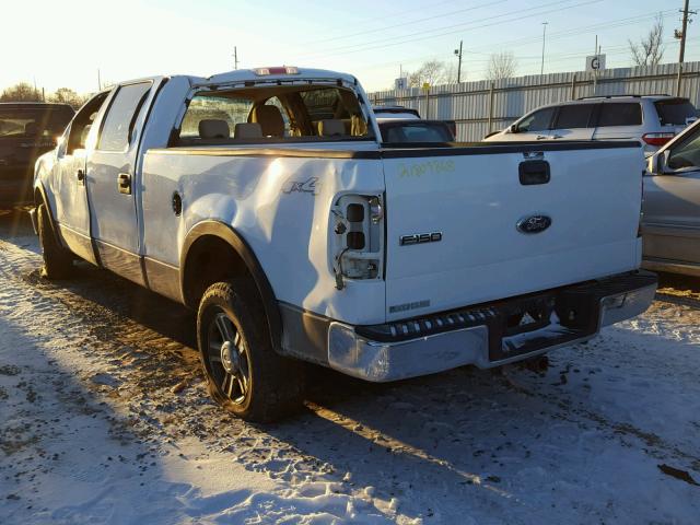 1FTPW14VX6KD51343 - 2006 FORD F150 SUPER WHITE photo 3