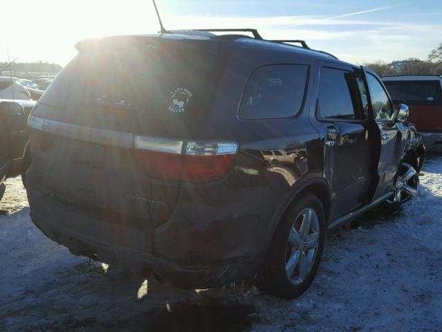 1C4SDJET6CC183137 - 2012 DODGE DURANGO CI MAROON photo 4