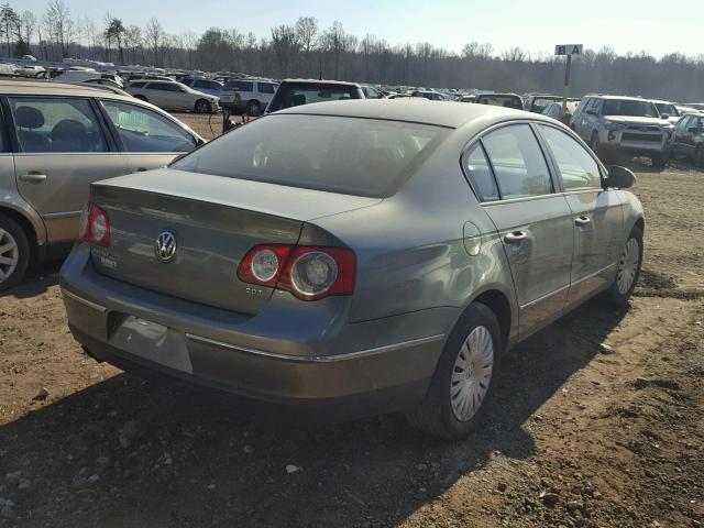 WVWAK93C46P125723 - 2006 VOLKSWAGEN PASSAT 2.0 GREEN photo 4