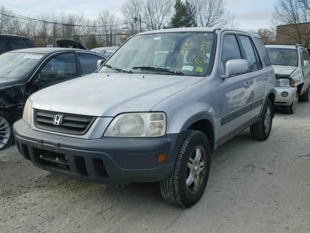 JHLRD18661C013610 - 2001 HONDA CR-V EX SILVER photo 2