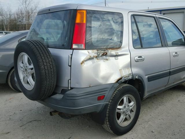 JHLRD18661C013610 - 2001 HONDA CR-V EX SILVER photo 9