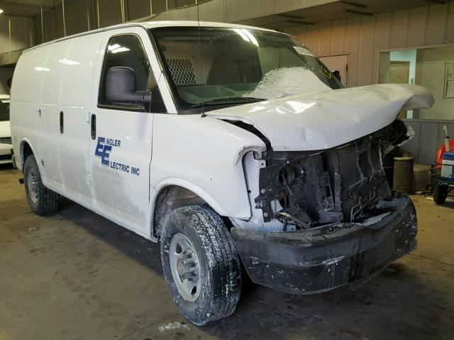 1GCWGFCA6D1103887 - 2013 CHEVROLET EXPRESS G2 WHITE photo 1