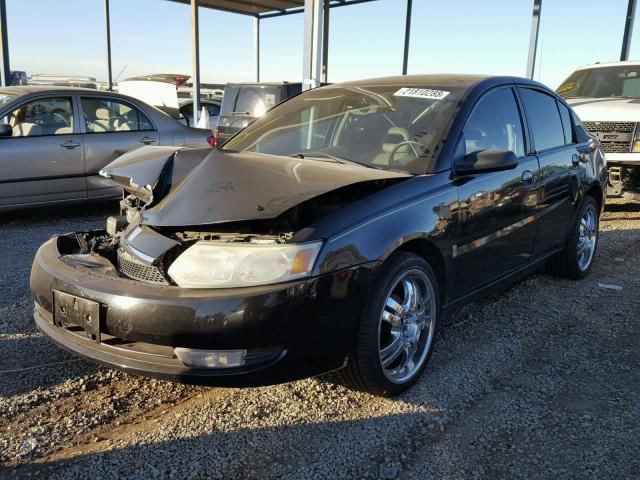 1G8AL54F64Z103782 - 2004 SATURN ION LEVEL BLACK photo 2