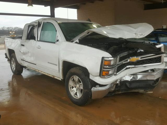 3GCUKREH5FG270134 - 2015 CHEVROLET SILVERADO WHITE photo 1