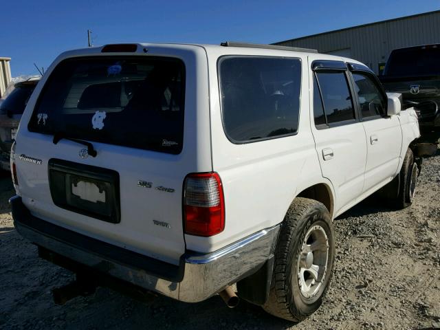 JT3HN86R0Y0275392 - 2000 TOYOTA 4RUNNER SR WHITE photo 4