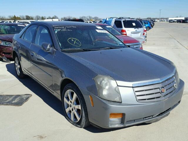 1G6DM57T260105797 - 2006 CADILLAC CTS GRAY photo 1