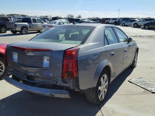 1G6DM57T260105797 - 2006 CADILLAC CTS GRAY photo 4