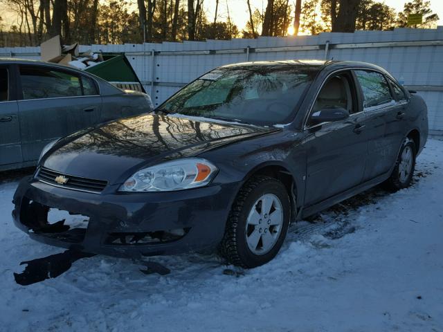 2G1WB57N991130467 - 2009 CHEVROLET IMPALA LS CHARCOAL photo 2