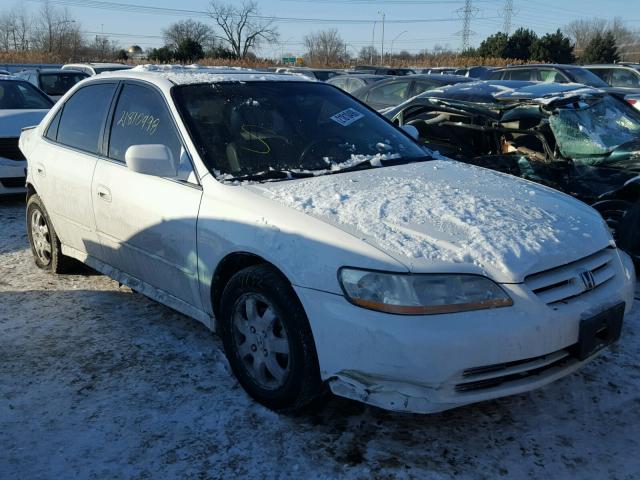 1HGCG56622A115506 - 2002 HONDA ACCORD EX WHITE photo 1