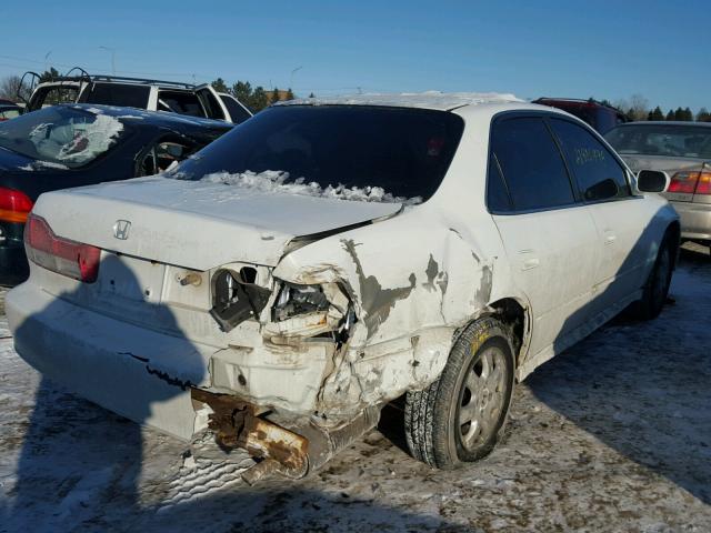 1HGCG56622A115506 - 2002 HONDA ACCORD EX WHITE photo 4