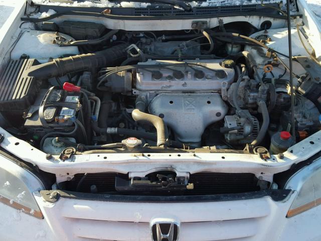 1HGCG56622A115506 - 2002 HONDA ACCORD EX WHITE photo 7