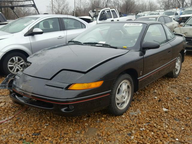 1G8ZH1277TZ320121 - 1996 SATURN SC2 BLACK photo 2