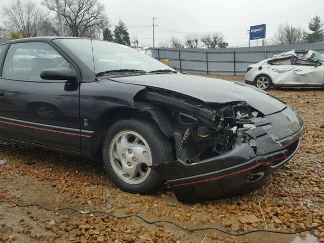 1G8ZH1277TZ320121 - 1996 SATURN SC2 BLACK photo 9