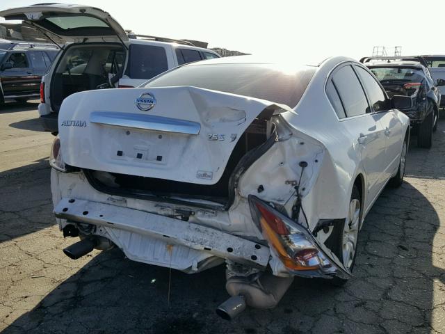 1N4AL2AP3CN452878 - 2012 NISSAN ALTIMA BAS WHITE photo 4