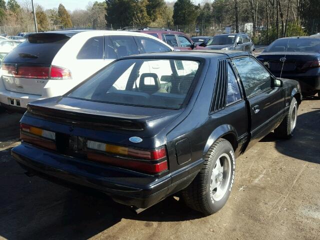 1FABP28M8FF225379 - 1985 FORD MUSTANG LX BLACK photo 4