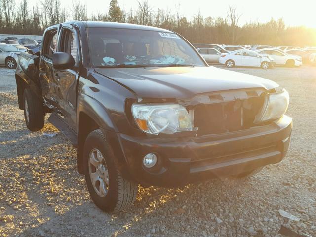 3TMJU62N29M077158 - 2009 TOYOTA TACOMA DOU BLACK photo 1