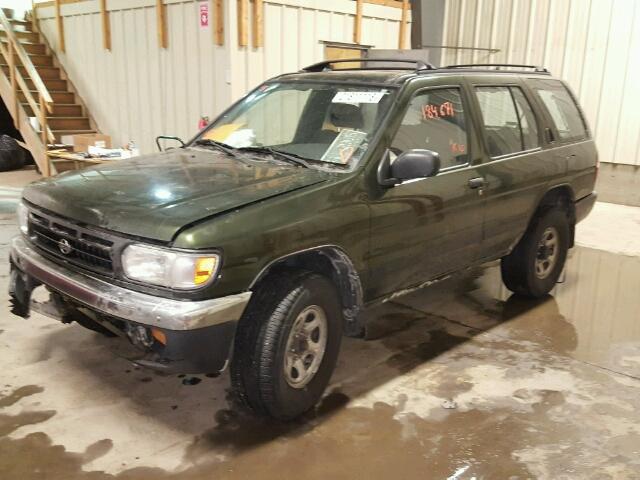 JN8AR05Y0VW170439 - 1997 NISSAN PATHFINDER GREEN photo 2